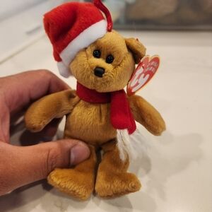 Ty Jingle Beanies Holiday Bear